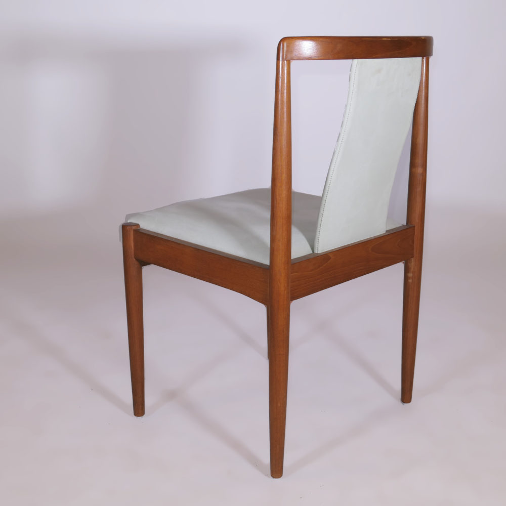 Parker Dining chairs in teak (set of 6) - Vampt Vintage Design