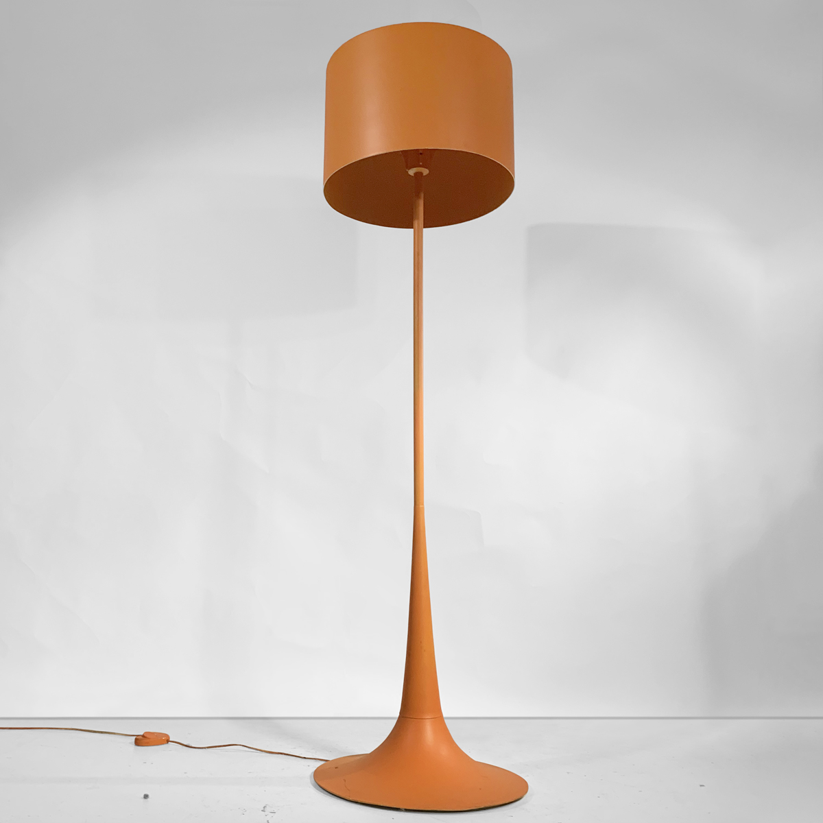 Flos Spun Light Floor Lamp Re Painted Vampt Vintage Design