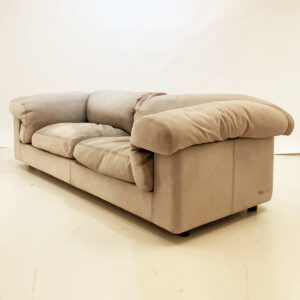 50% OFF - Darby Sofa from Design Warehouse in original suede upholstery