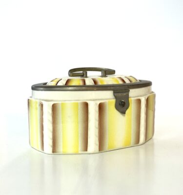 Villeroy & Boch Art Deco Porcelain Cookie Jar