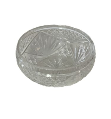 Crytsal Cut Glass Bowl