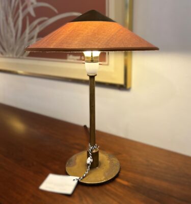 Pair of 1930s Brass Kongelys Lamps by Niels Rasmussenfro Fog & Morup