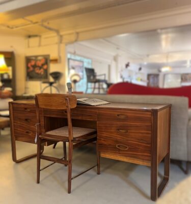 Newly restored Walnut Uniflex Desk /Dresser. UK