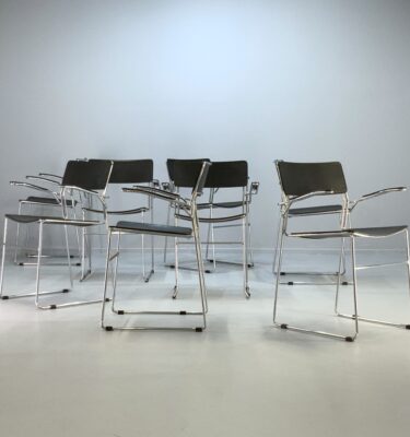 Arrben Sultana Dining Chairs. Set of 8, priced individually. Italy