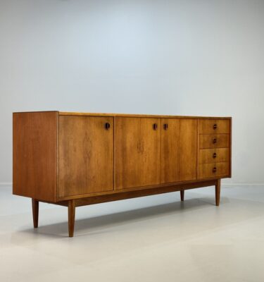 Original Parker Teak 'Catseye' Sideboard. Unrestored
