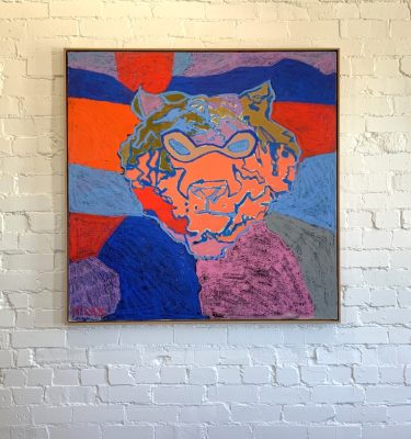 'Visionary Tiger' Original Wall Art by Australian Artist MLAK - Karlee Mackie