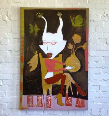 'Miss Fibonacci' Original Wall Art by Australian Artist MLAK - Karlee Mackie