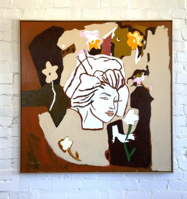 'Masako Stare' Original Wall Art by Australian Artist MLAK - Karlee Mackie